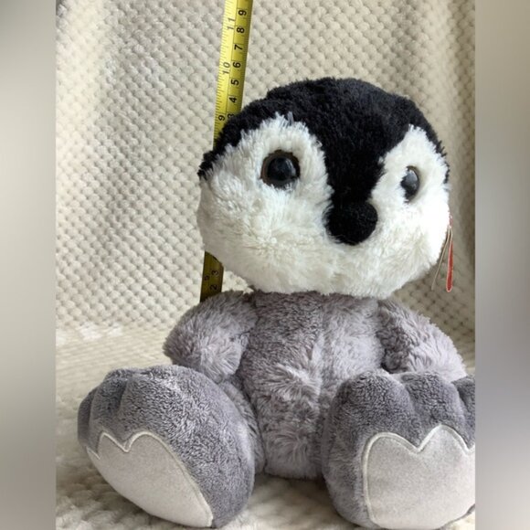 Aurora Taddle Toes Penguin Stuffed Animal Plush Toy With Tags - Picture 7 of 14